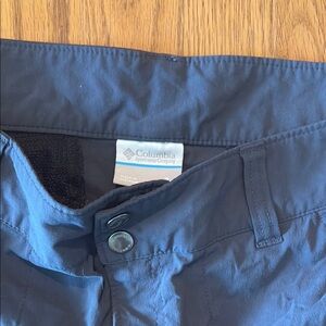 Columbia Navy Outdoor water resistant pants